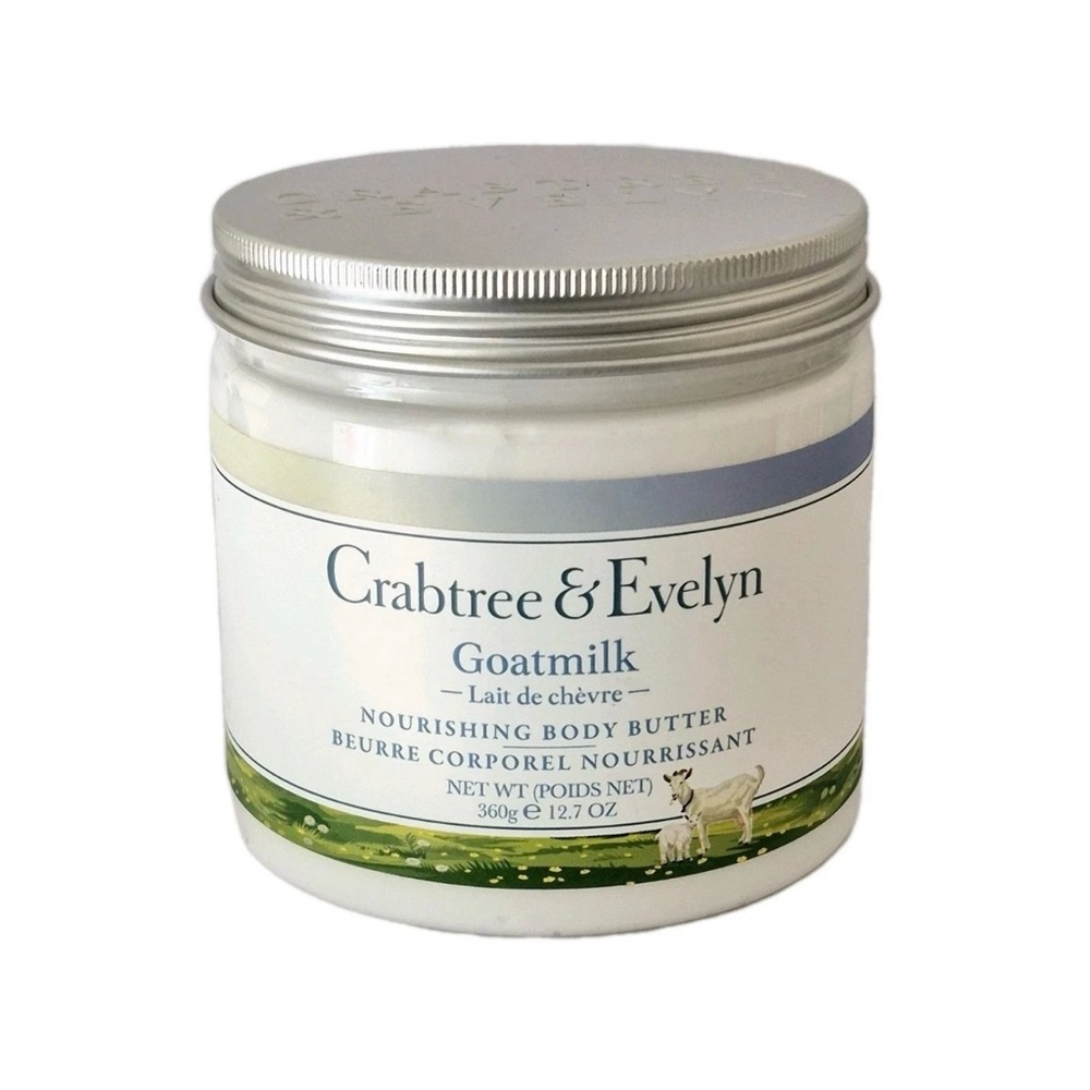 Crabtree & Evelyn Goatmilk Nourishing Body Butter 12.7 ounce New